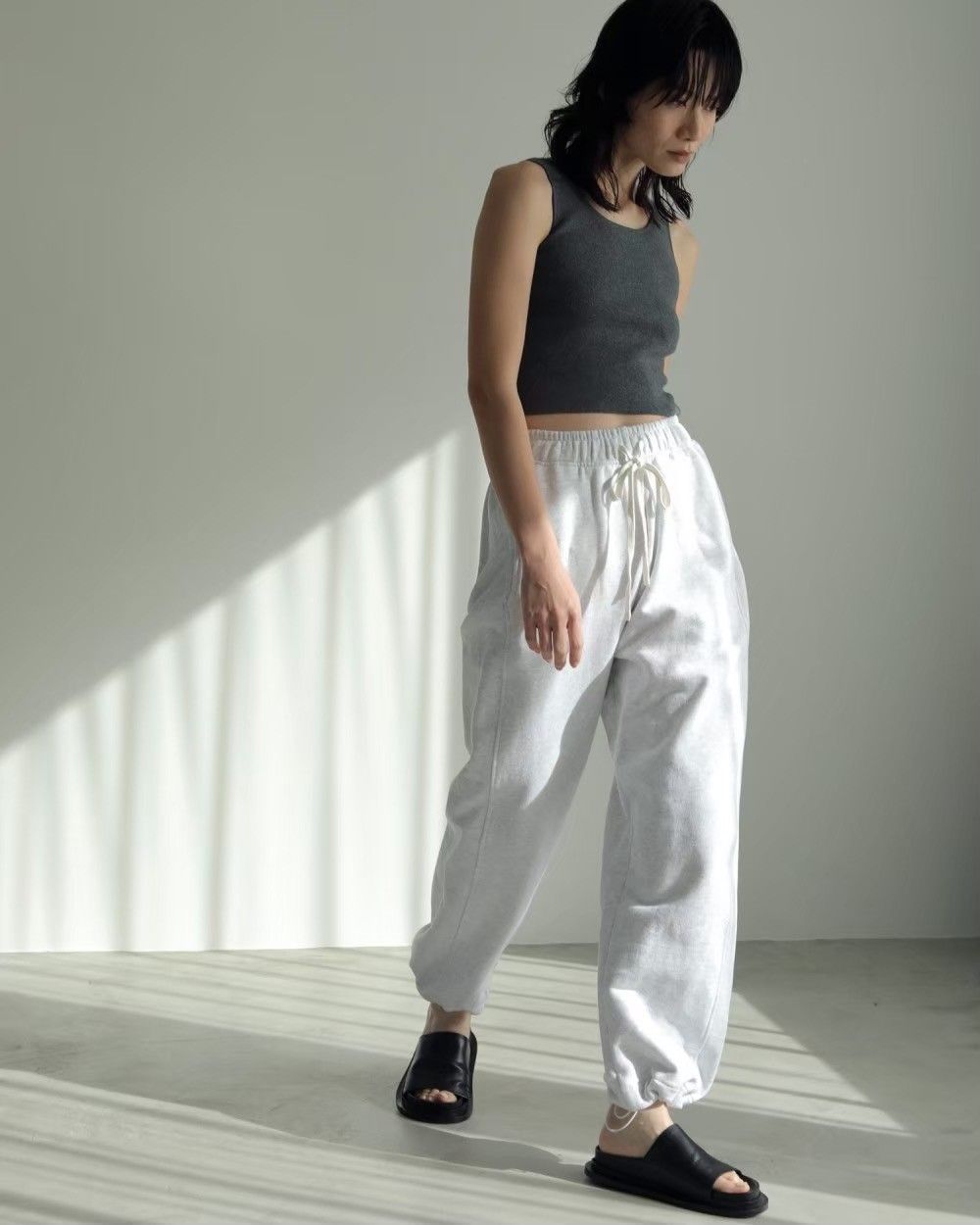 Drawstring Sweat Pants Drawstring Sweat Pants,ボトム,パンツ,スウェットパンツ,調整可能,62420709,春夏,anuke,アンヌーク,lifes,ライフズ