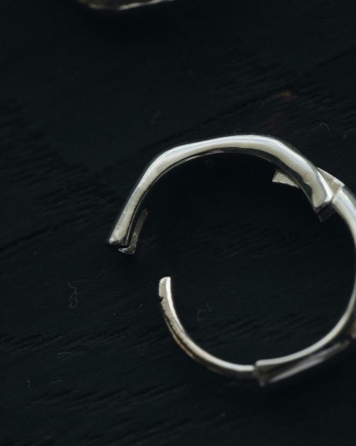 ànuke online store（アンヌーク） / Bamboo Hoop Pierce(Large)Bamboo