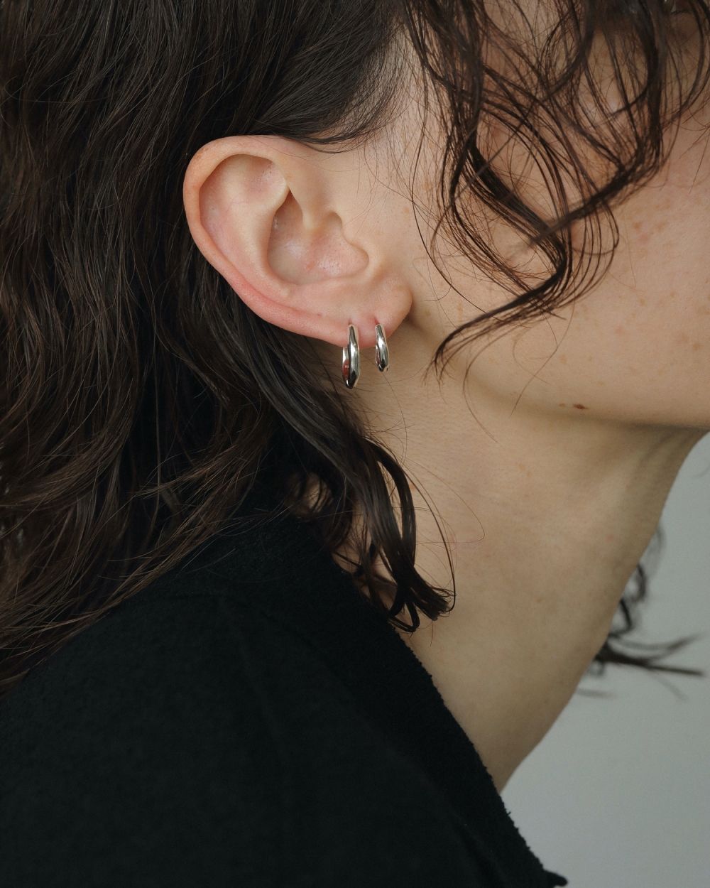 ànuke online store（アンヌーク） / Bamboo Hoop Pierce(Large)Bamboo