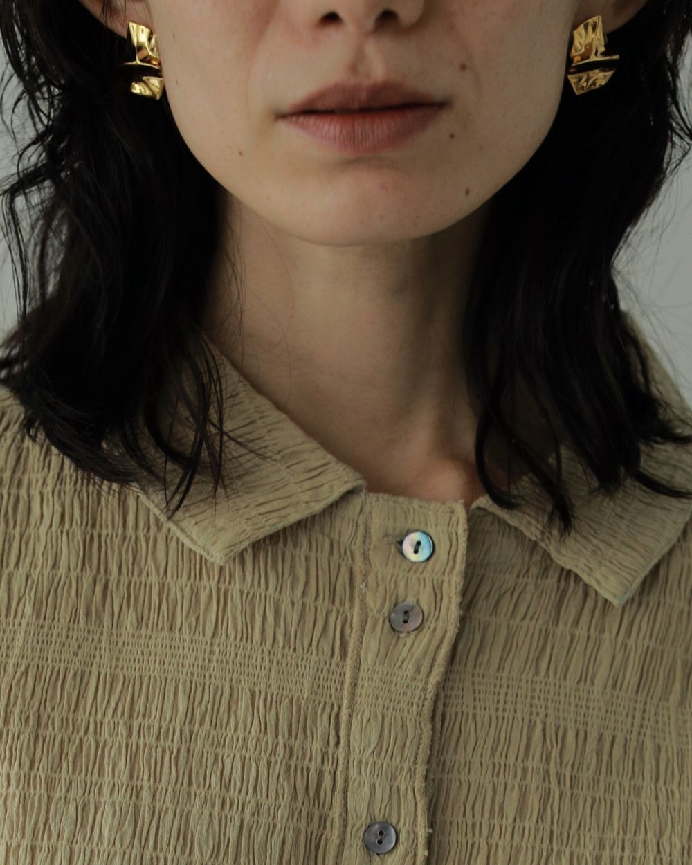 Plate Nuance Pierce (mini) Plate Nuance Pierce (mini),プレートニュアンスピアスミニ,62420999,ピアス,イヤリング,アクセサリー,anuke,アンヌーク,lifes,ライフズ