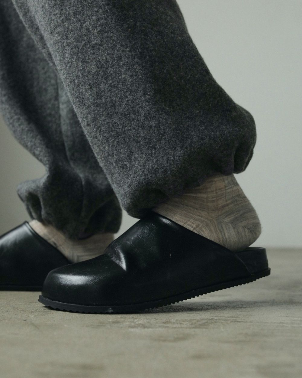 Ecoleather Sabot Ecoleather Sabot,シューズ,靴,サボ,フットウェア,サンダル,62421018,秋冬,anuke,アンヌーク,lifes,ライフズ