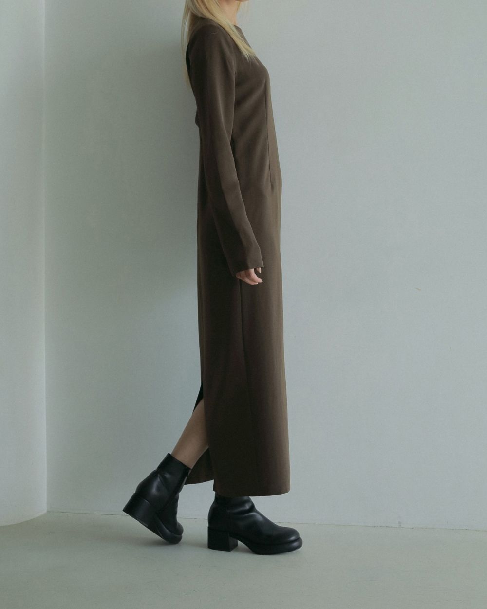 Round Leather Boots Round Leather Boots,ラウンドレザーブーツ,62421097,ブーツ,シューズ,レザーブーツ,合皮,anuke,アンヌーク,lifes,ライフズ