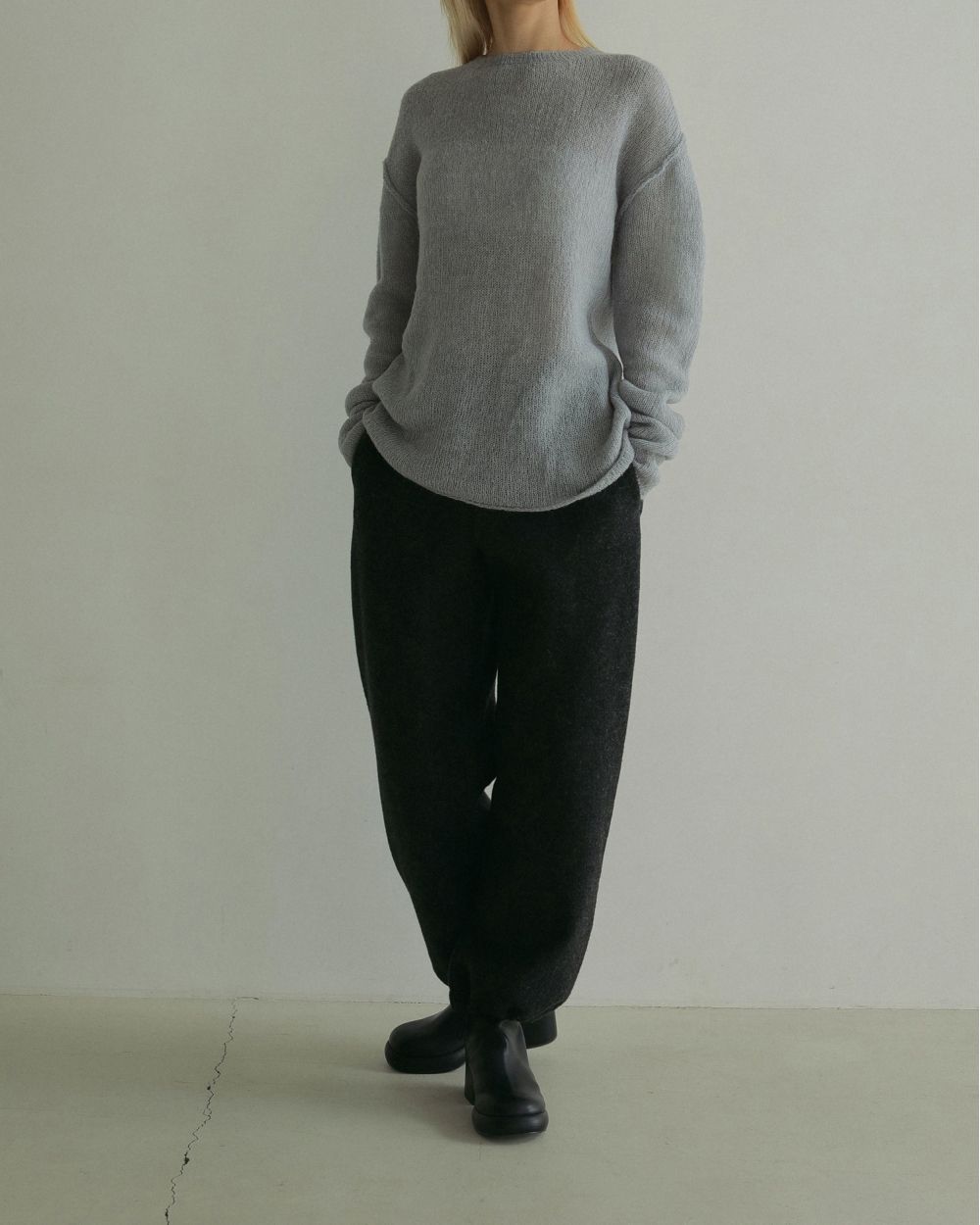 Round Leather Boots Round Leather Boots,ラウンドレザーブーツ,62421097,ブーツ,シューズ,レザーブーツ,合皮,anuke,アンヌーク,lifes,ライフズ