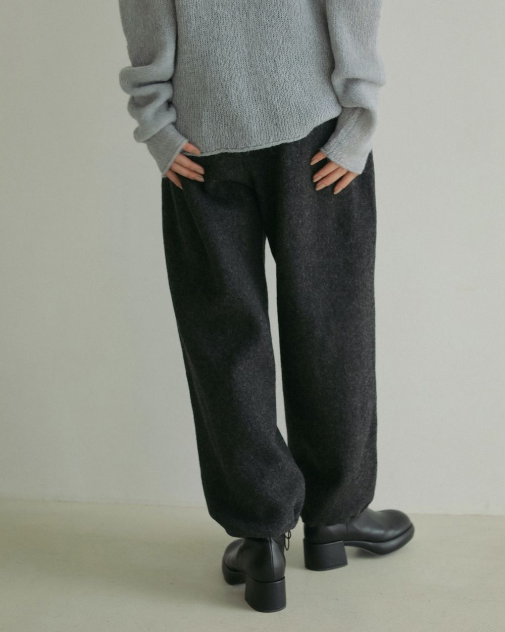 Round Leather Boots Round Leather Boots,ラウンドレザーブーツ,62421097,ブーツ,シューズ,レザーブーツ,合皮,anuke,アンヌーク,lifes,ライフズ