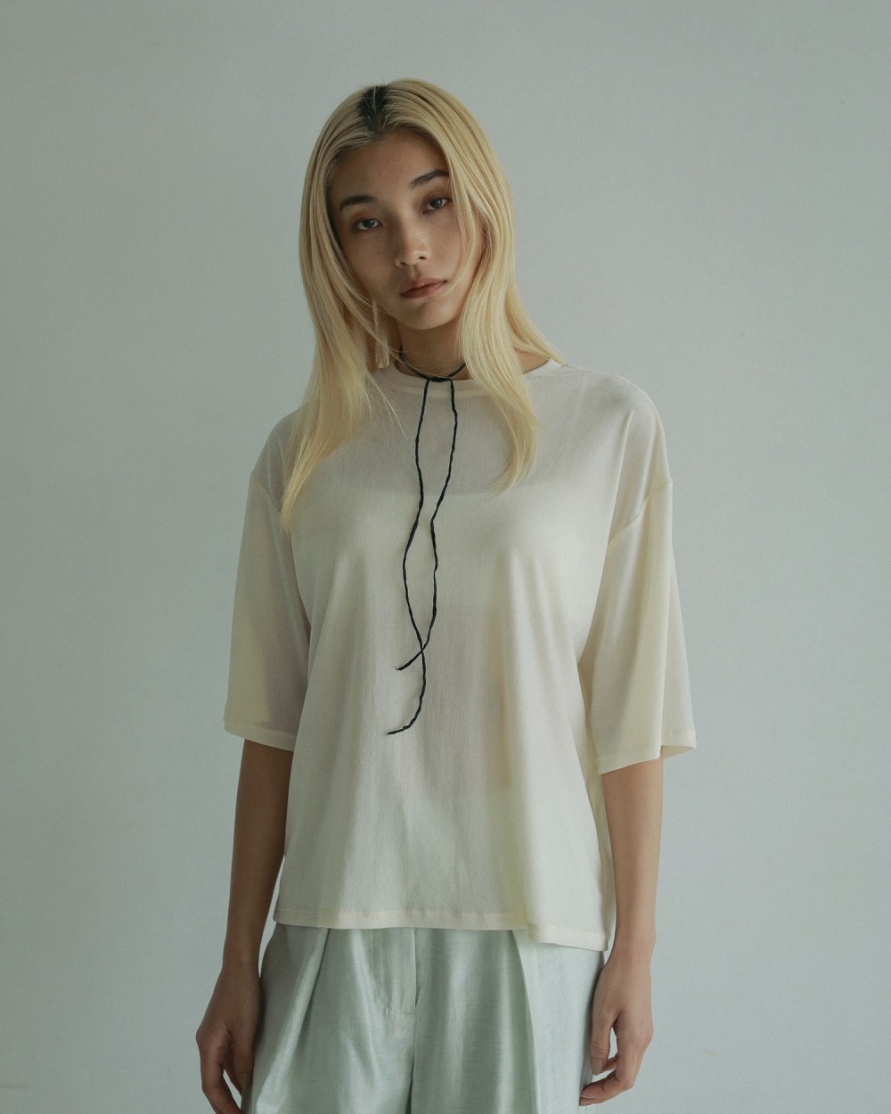 Silkcord x Parts Necklace Silkcord x Parts Necklace,シルクコードパーツネックレス,62490901,アクセサリー,アクセ,ネックレス,コードチョーカー,コードネックレス,ジュエリー,ànuke,トアンヌーク,lifes,ライフズ