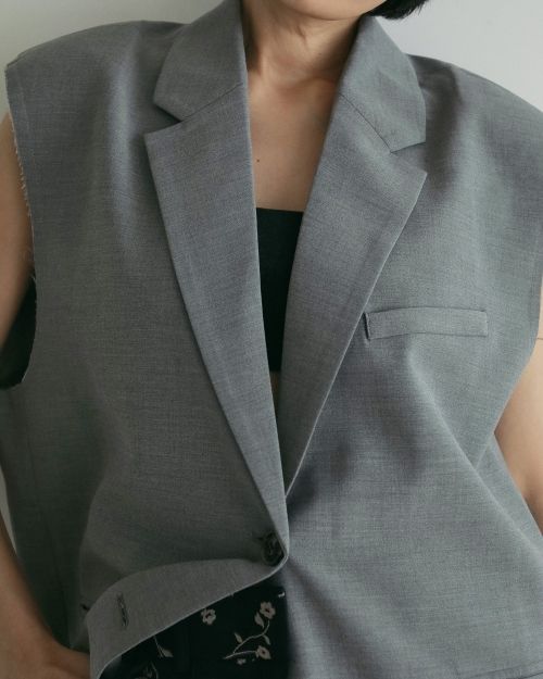 ànuke online store（アンヌーク） / Cutoff Over VestCutoff Over