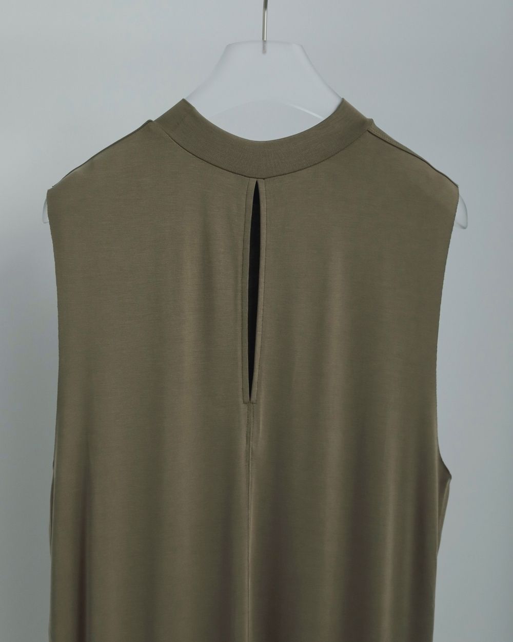 Sleeveless Cut Onepiece Sleeveless Cut Onepiece,スリーブレスカットワンピース,62510315,ワンピース,ワンピ,ドレス,ノースリーブ,マットな質感,カットソーワンピース,ànuke,アンヌーク,lifes,ライフズ,25ss