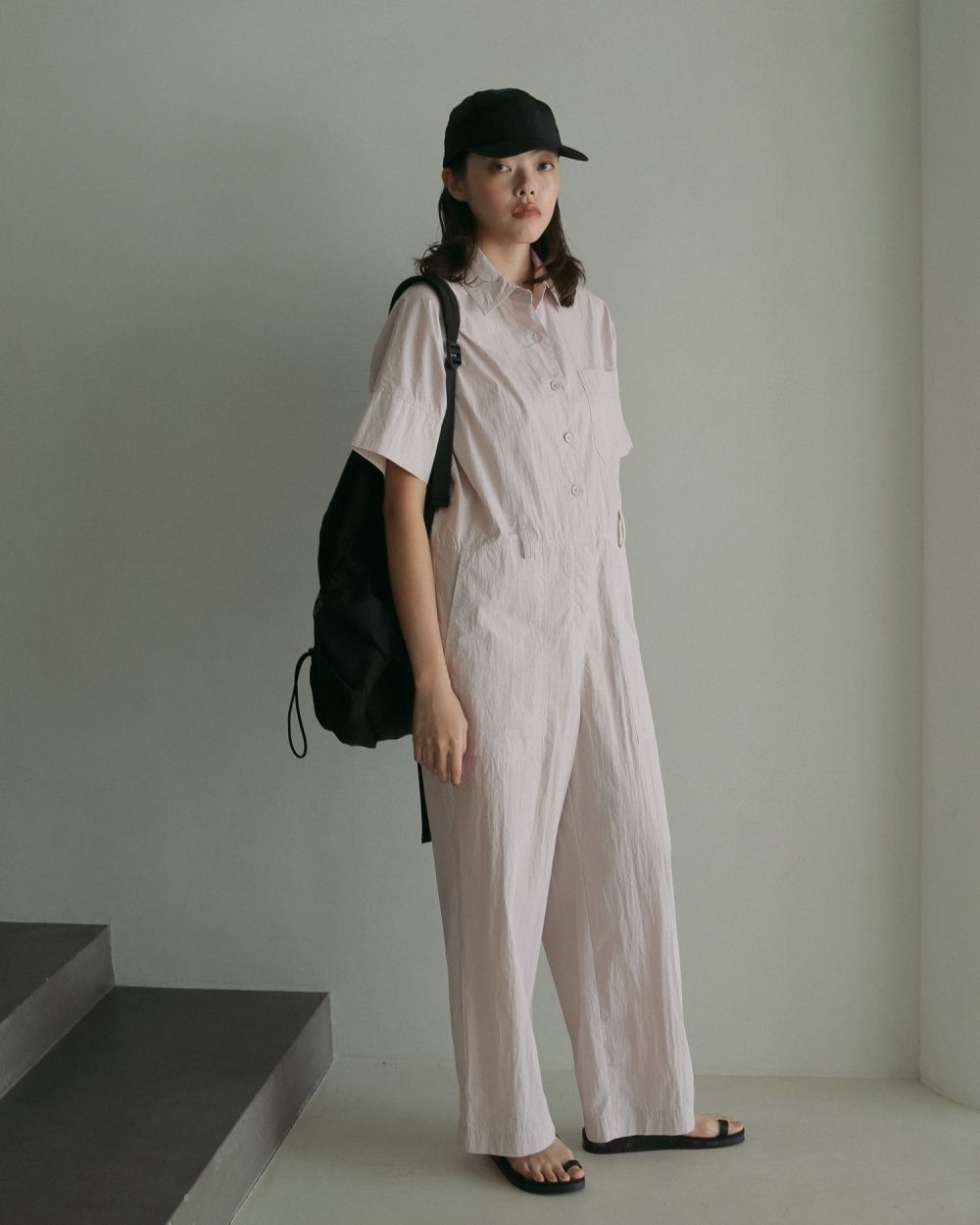 Halfsleeve Shirts Combinaison Halfsleeve Shirts Combinaison,ハーフスリーブシャツコンビネゾン,62510320,シャツコンビネゾン,コンビネゾン,ànuke,トアンヌーク,lifes,ライフズ,25ss