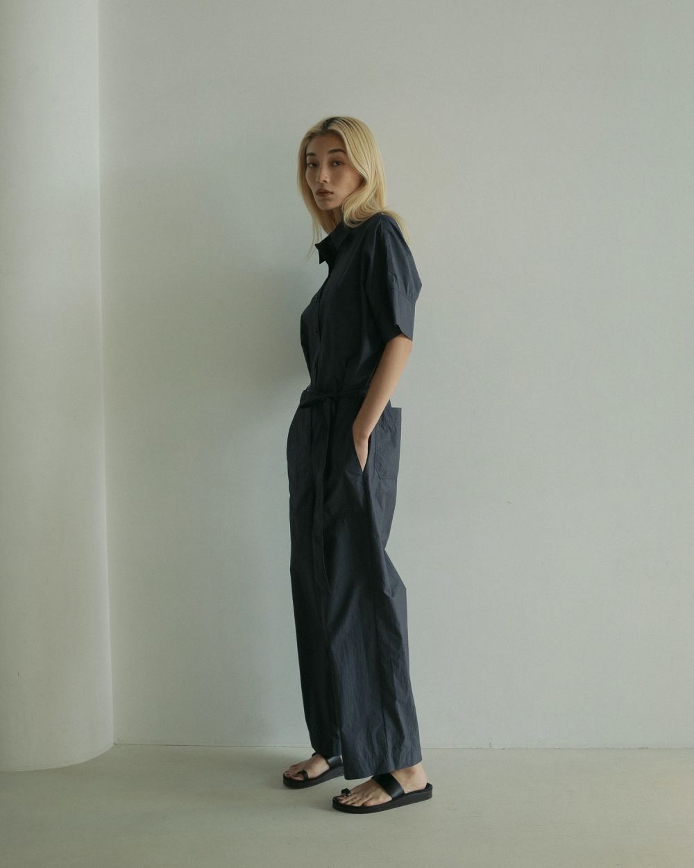 Halfsleeve Shirts Combinaison Halfsleeve Shirts Combinaison,ハーフスリーブシャツコンビネゾン,62510320,シャツコンビネゾン,コンビネゾン,ànuke,トアンヌーク,lifes,ライフズ,25ss