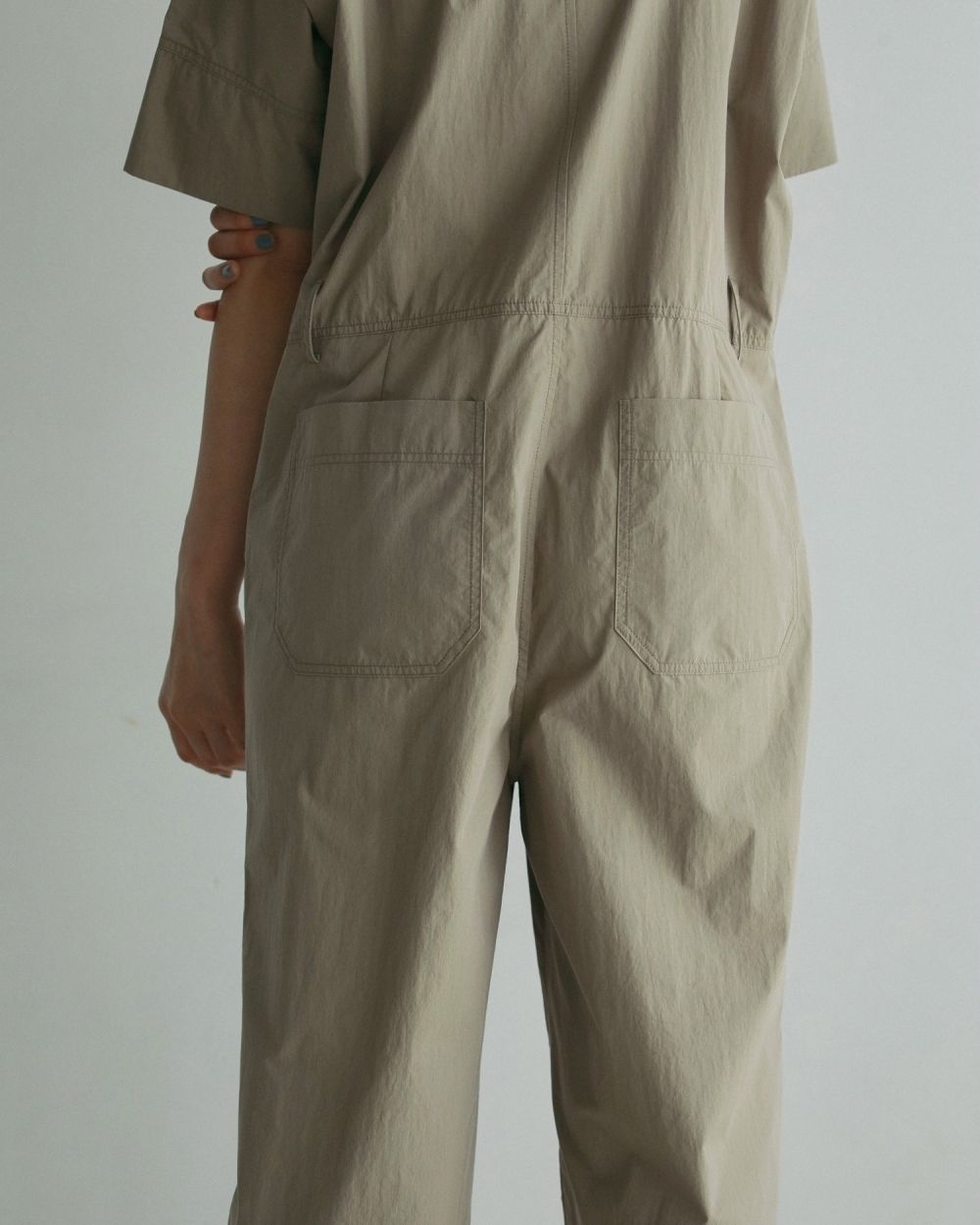 Halfsleeve Shirts Combinaison Halfsleeve Shirts Combinaison,ハーフスリーブシャツコンビネゾン,62510320,シャツコンビネゾン,コンビネゾン,ànuke,トアンヌーク,lifes,ライフズ,25ss