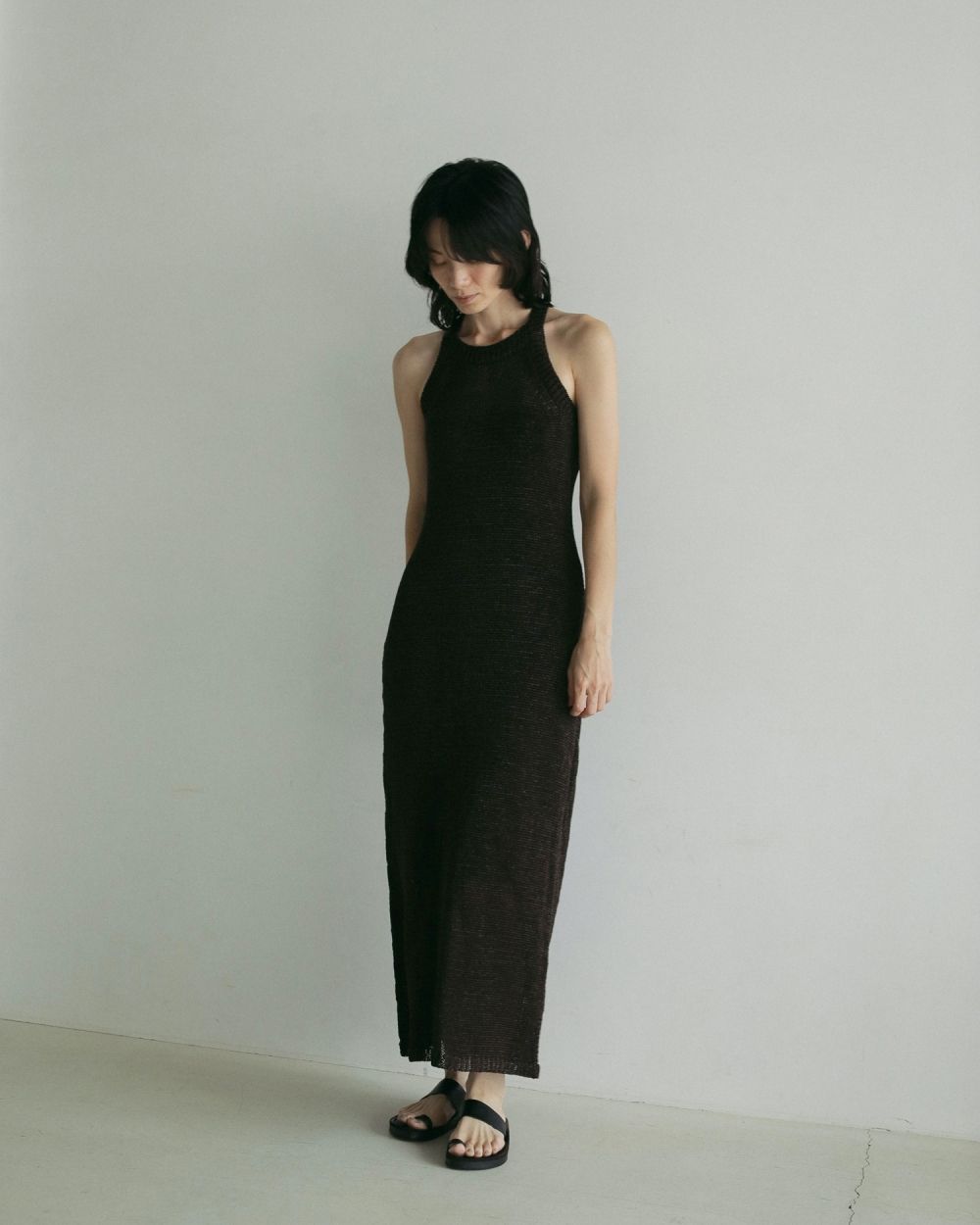 Strawyarn Knit Onepiece Strawyarn Knit Onepiece,ストローヤーンニットワンピース,62510321,ワンピース,ワンピ,ニットワンピース,ロング丈,ànuke,トアンヌーク,lifes,ライフズ,25ss