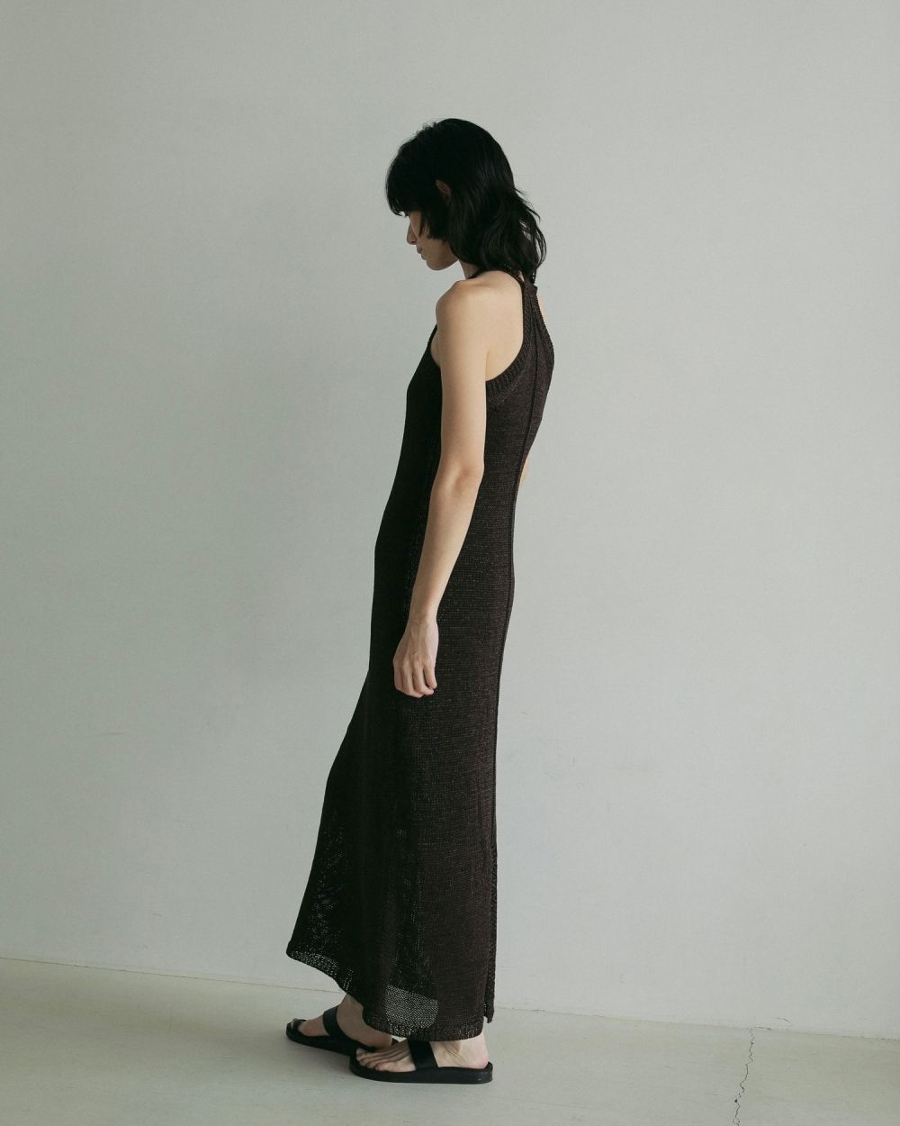 Strawyarn Knit Onepiece Strawyarn Knit Onepiece,ストローヤーンニットワンピース,62510321,ワンピース,ワンピ,ニットワンピース,ロング丈,ànuke,トアンヌーク,lifes,ライフズ,25ss