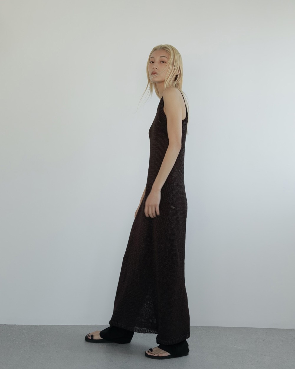 Strawyarn Knit Onepiece Strawyarn Knit Onepiece,ストローヤーンニットワンピース,62510321,ワンピース,ワンピ,ニットワンピース,ロング丈,ànuke,トアンヌーク,lifes,ライフズ,25ss