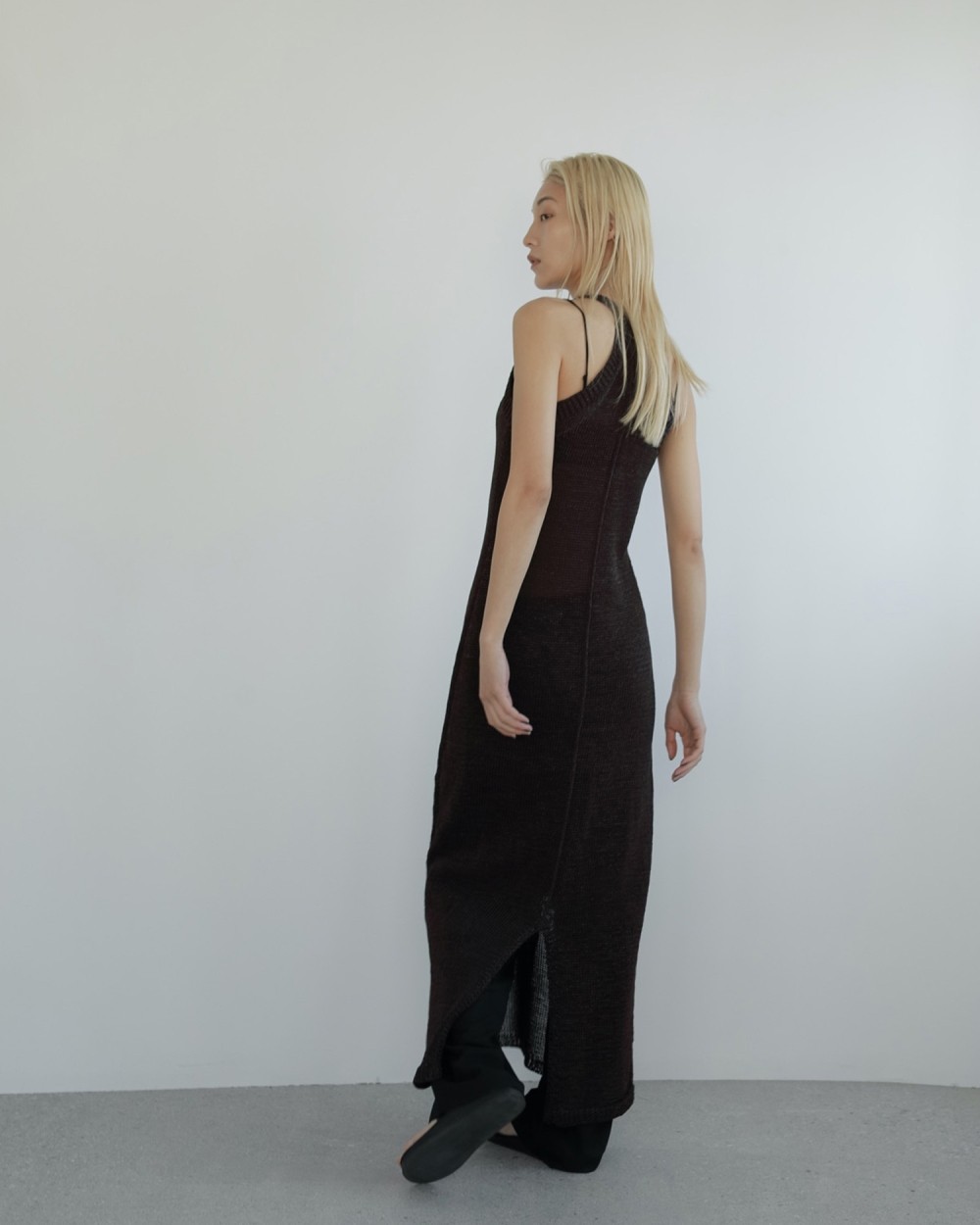 Strawyarn Knit Onepiece Strawyarn Knit Onepiece,ストローヤーンニットワンピース,62510321,ワンピース,ワンピ,ニットワンピース,ロング丈,ànuke,トアンヌーク,lifes,ライフズ,25ss