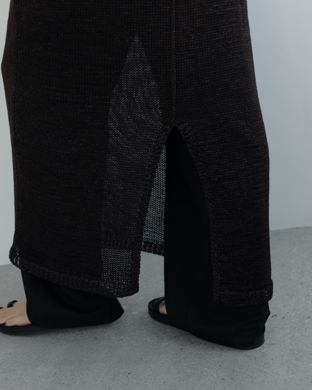 Strawyarn Knit Onepiece Strawyarn Knit Onepiece,ストローヤーンニットワンピース,62510321,ワンピース,ワンピ,ニットワンピース,ロング丈,ànuke,トアンヌーク,lifes,ライフズ,25ss