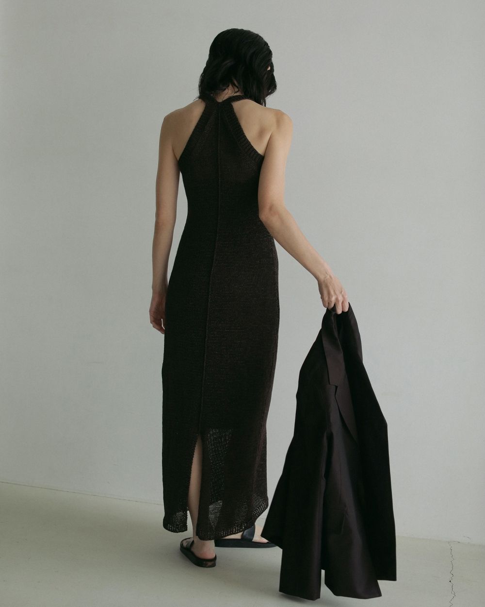 Strawyarn Knit Onepiece Strawyarn Knit Onepiece,ストローヤーンニットワンピース,62510321,ワンピース,ワンピ,ニットワンピース,ロング丈,ànuke,トアンヌーク,lifes,ライフズ,25ss