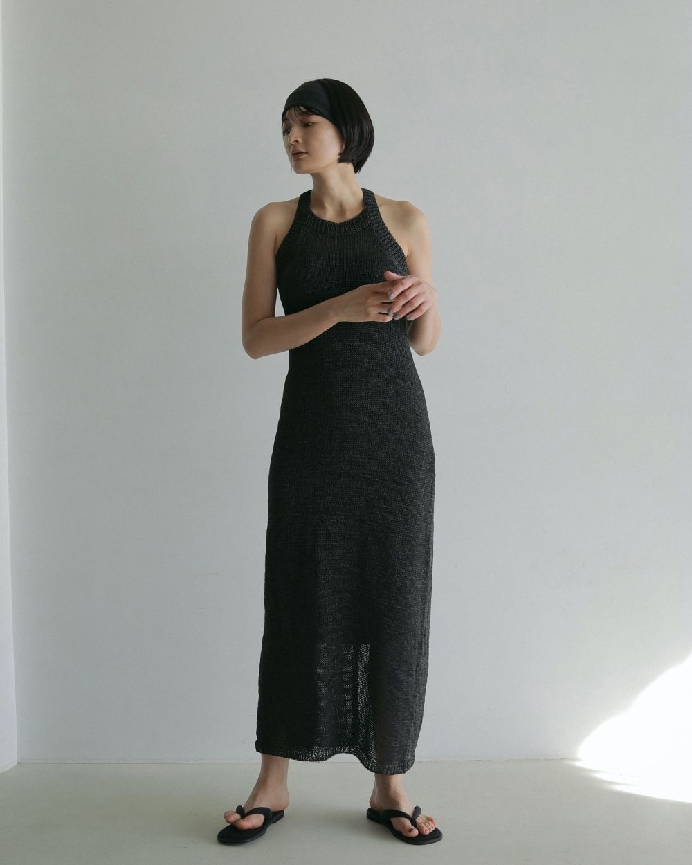 Strawyarn Knit Onepiece Strawyarn Knit Onepiece,ストローヤーンニットワンピース,62510321,ワンピース,ワンピ,ニットワンピース,ロング丈,ànuke,トアンヌーク,lifes,ライフズ,25ss