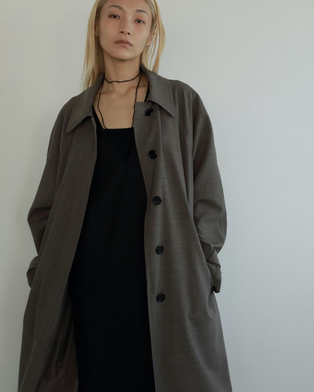 Cutoff Vneck Onepiece Cutoff Vneck Onepiece,カットオフブイネックワンピース,62510324,ワンピース,OP,きれいめ,ànuke,トアンヌーク,lifes,ライフズ,25ss