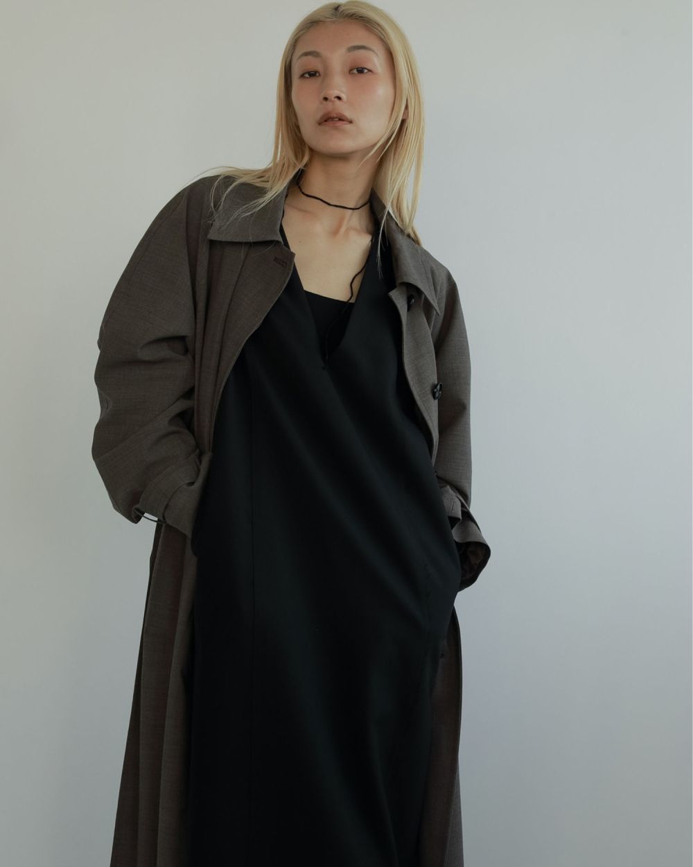 Cutoff Vneck Onepiece Cutoff Vneck Onepiece,カットオフブイネックワンピース,62510324,ワンピース,OP,きれいめ,ànuke,トアンヌーク,lifes,ライフズ,25ss