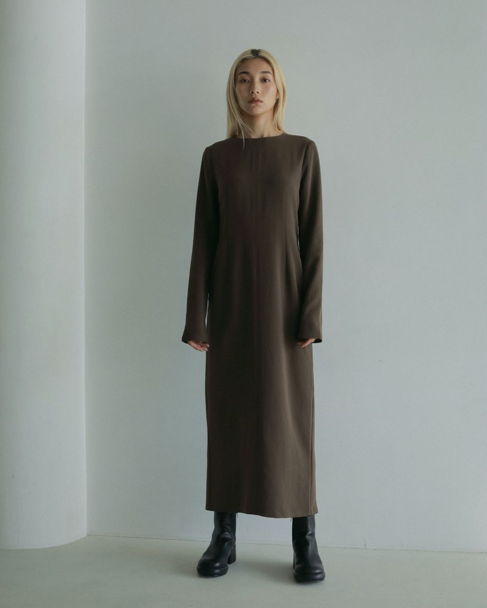 Backopen Georgette Onepiece Backopen Georgette Onepiece,バックオープンジョーゼットワンピース,62510325,ワンピース,ワンピ,ロング丈,ànuke,トアンヌーク,lifes,ライフズ,25ss
