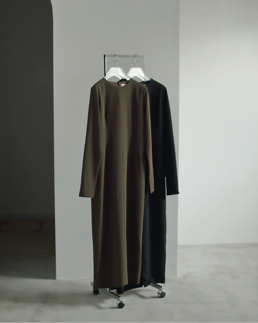 Backopen Georgette Onepiece Backopen Georgette Onepiece,バックオープンジョーゼットワンピース,62510325,ワンピース,ワンピ,ロング丈,ànuke,トアンヌーク,lifes,ライフズ,25ss
