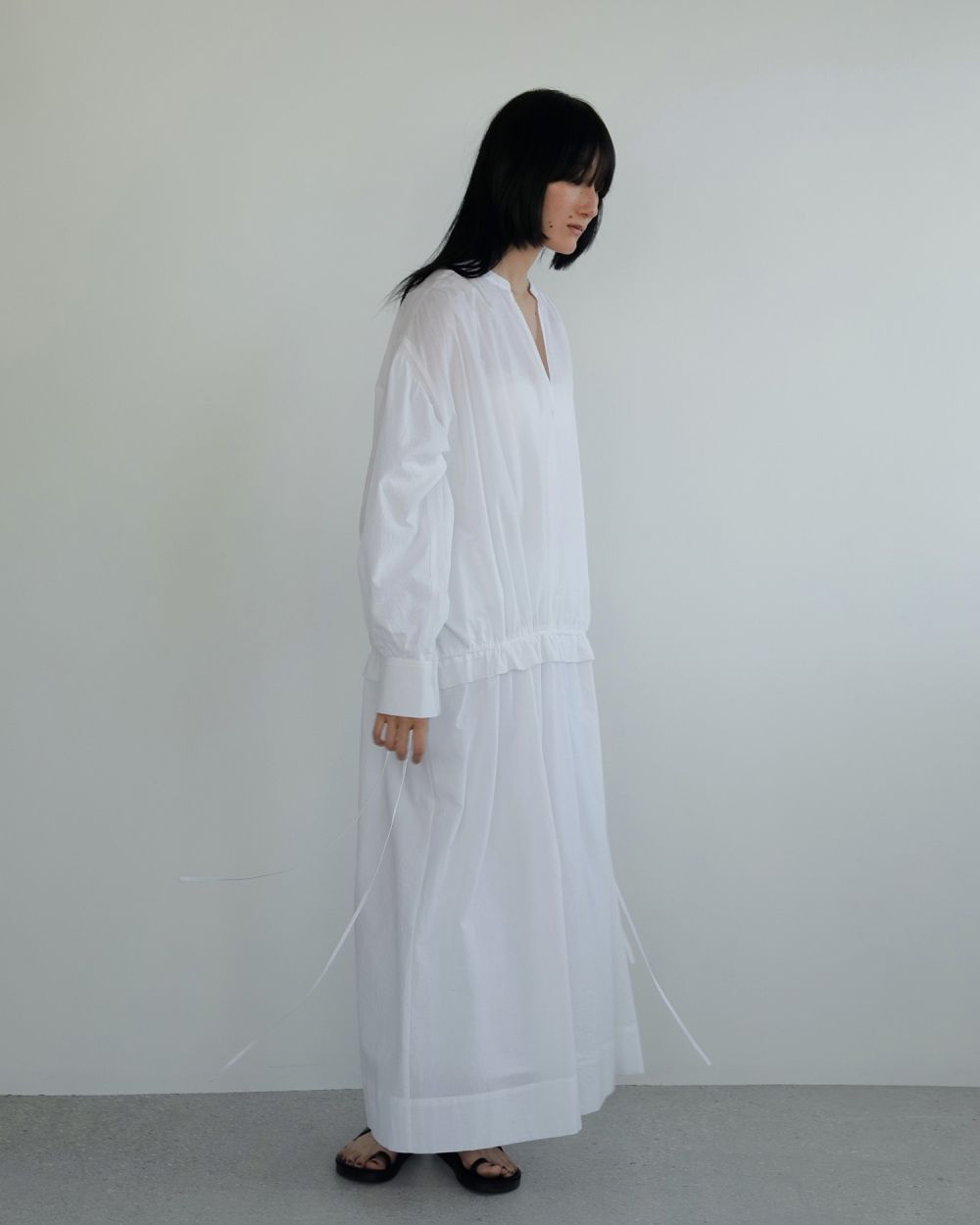 Skipper Gather Onepiece Skipper Gather Onepiece,スキッパーギャザーワンピース,62510329,ワンピース,ワンピ,ànuke,アンヌーク,lifes,ライフズ,25ss
