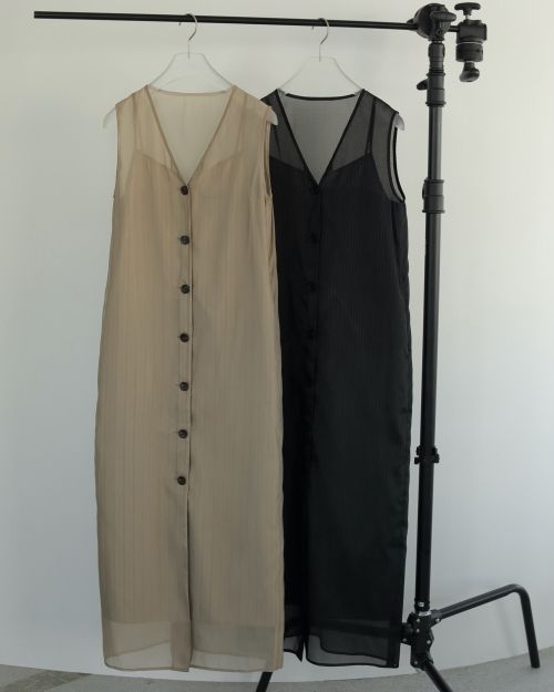 ànuke online store（アンヌーク） / Stripe Layered OnepieceStripe