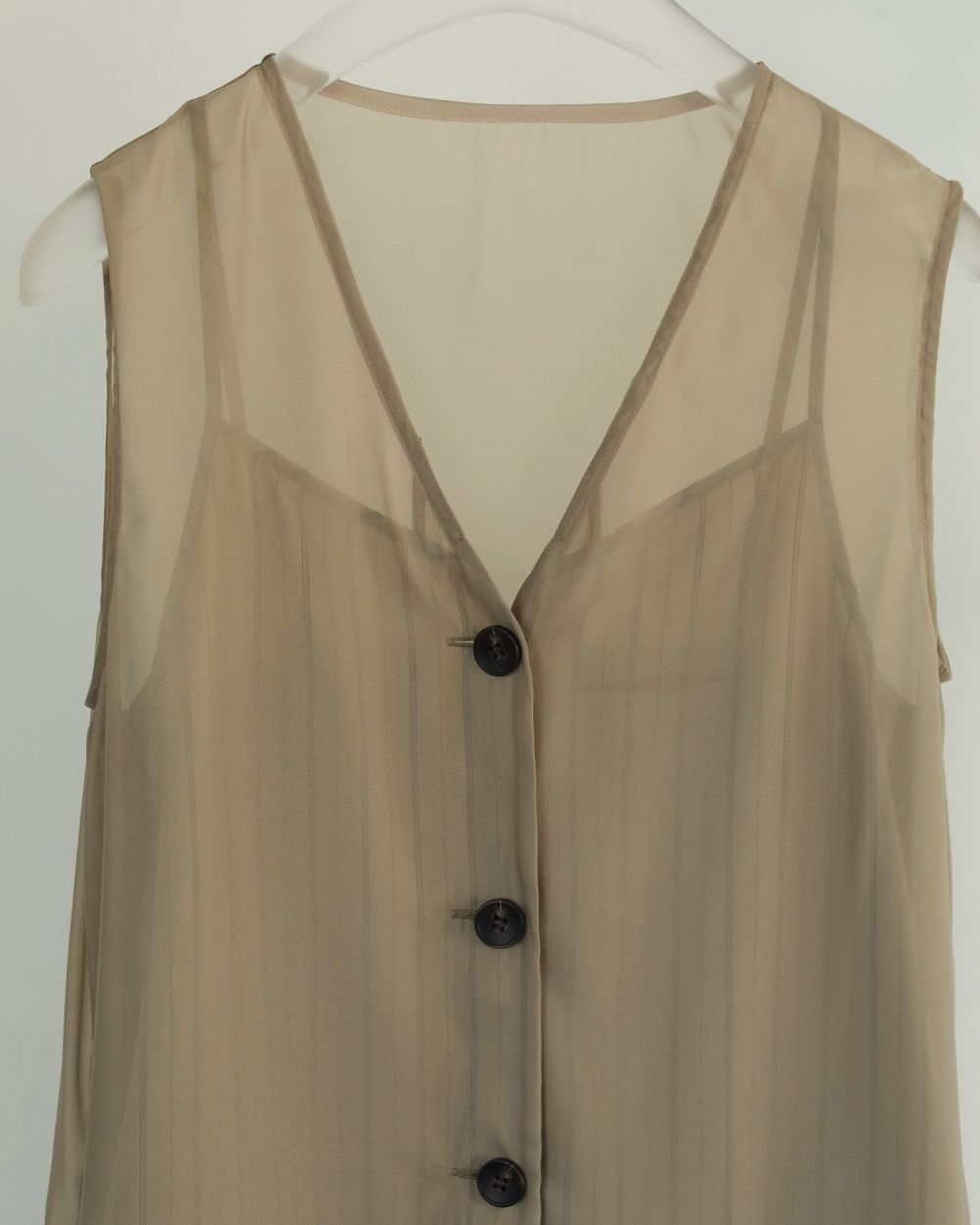 Stripe Layered Onepiece Stripe Layered Onepiece,ストライプレイヤードワンピース,62510330,ワンピース,ワンピ,ストライプ柄,透け感,シースルー,レイヤード,ànuke,アンヌーク,lifes,ライフズ,25ss