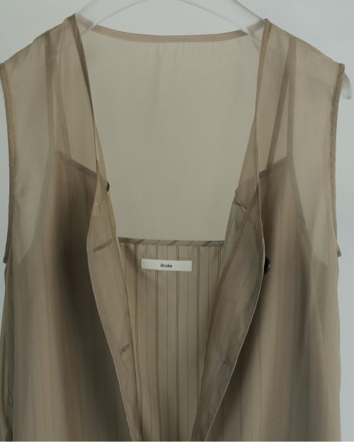 ànuke online store（アンヌーク） / Stripe Layered OnepieceStripe