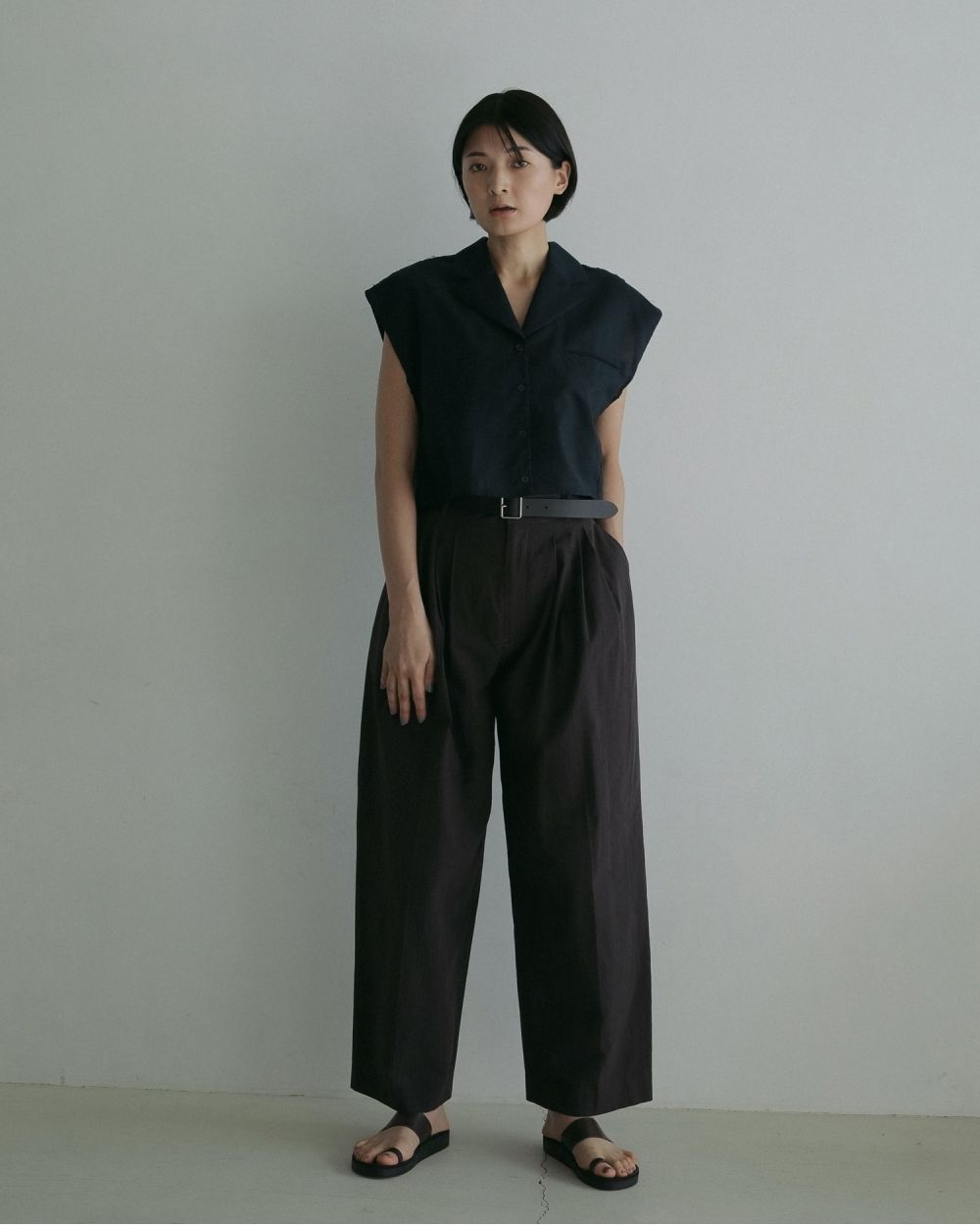 Opencollar Linen Shirts Opencollar Linen Shirts,オープンカラーリネンシャツ,62510413,シャツ,ブラウス,トップス,開襟シャツ,コンパクトサイズ,ànuke,アンヌーク,lifes,ライフズ,25ss
