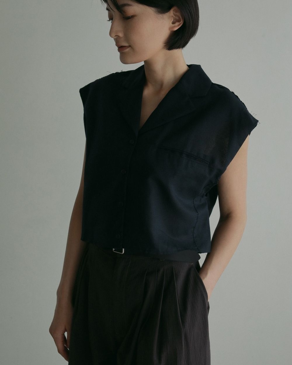 Opencollar Linen Shirts Opencollar Linen Shirts,オープンカラーリネンシャツ,62510413,シャツ,ブラウス,トップス,開襟シャツ,コンパクトサイズ,ànuke,アンヌーク,lifes,ライフズ,25ss