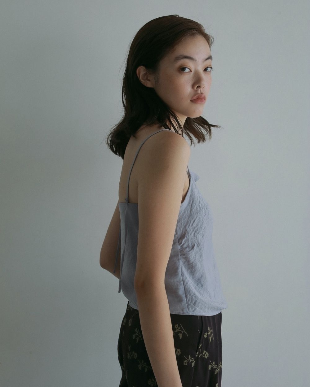Satin Gather Camisole Satin Gather Camisole,サテンギャザーキャミソール,62510426,トップス,キャミ,キャミソール,サテン素材,ànuke,アンヌーク,lifes,ライフズ,25ss