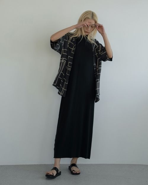 anukeアンヌーク geometric shirt ànuke online store（アンヌーク） / Geometric Opencollar