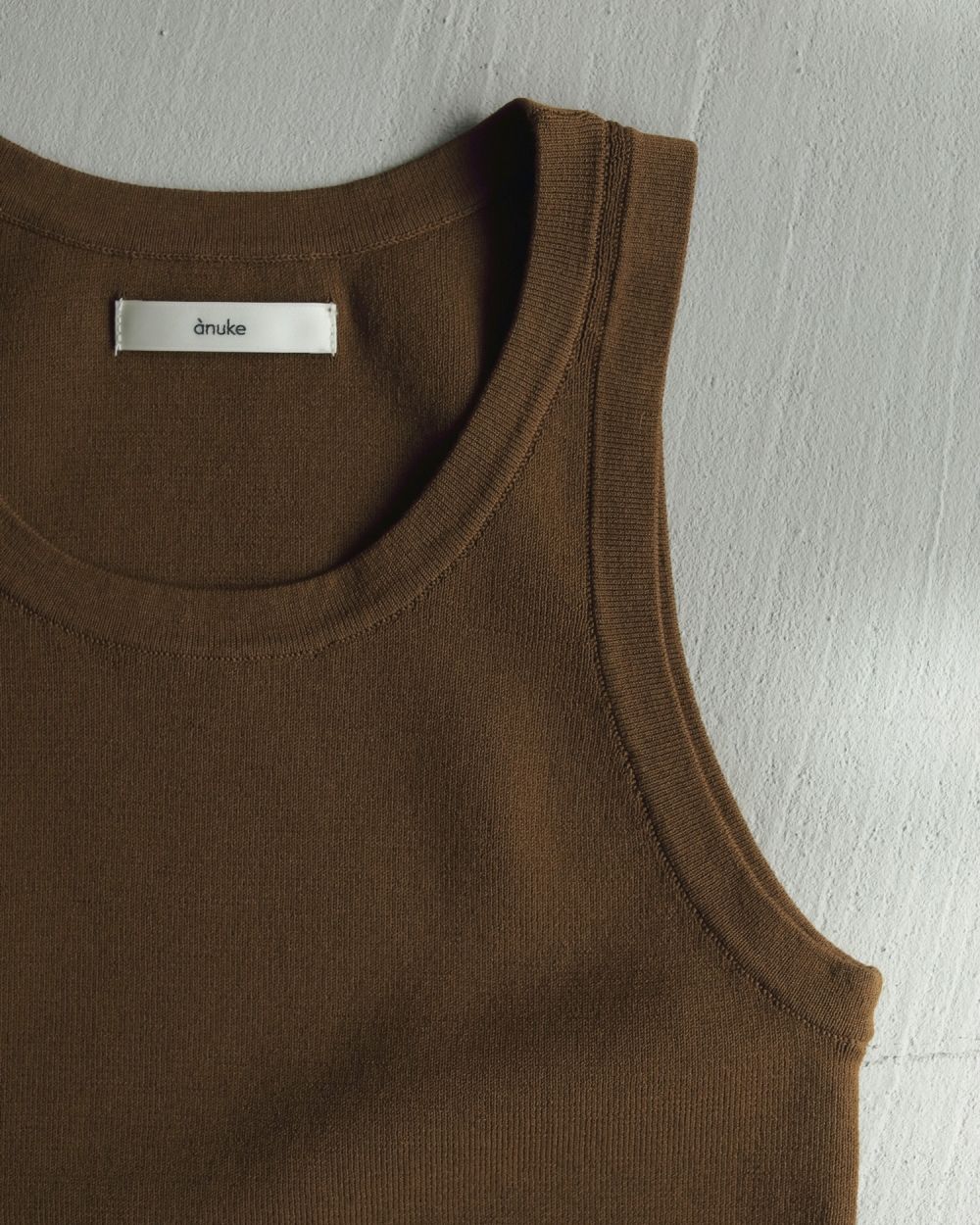 Highgauge Knit Tanktop Highgauge Knit Tanktop,ハイゲージニットタンクトップ,62510502,タンクトップ,タンク,ニットタンク,トップス,ànuke,トアンヌーク,lifes,ライフズ,25ss