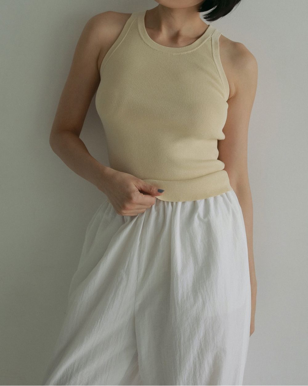 Highgauge Knit Tanktop Highgauge Knit Tanktop,ハイゲージニットタンクトップ,62510502,タンクトップ,タンク,ニットタンク,トップス,ànuke,トアンヌーク,lifes,ライフズ,25ss