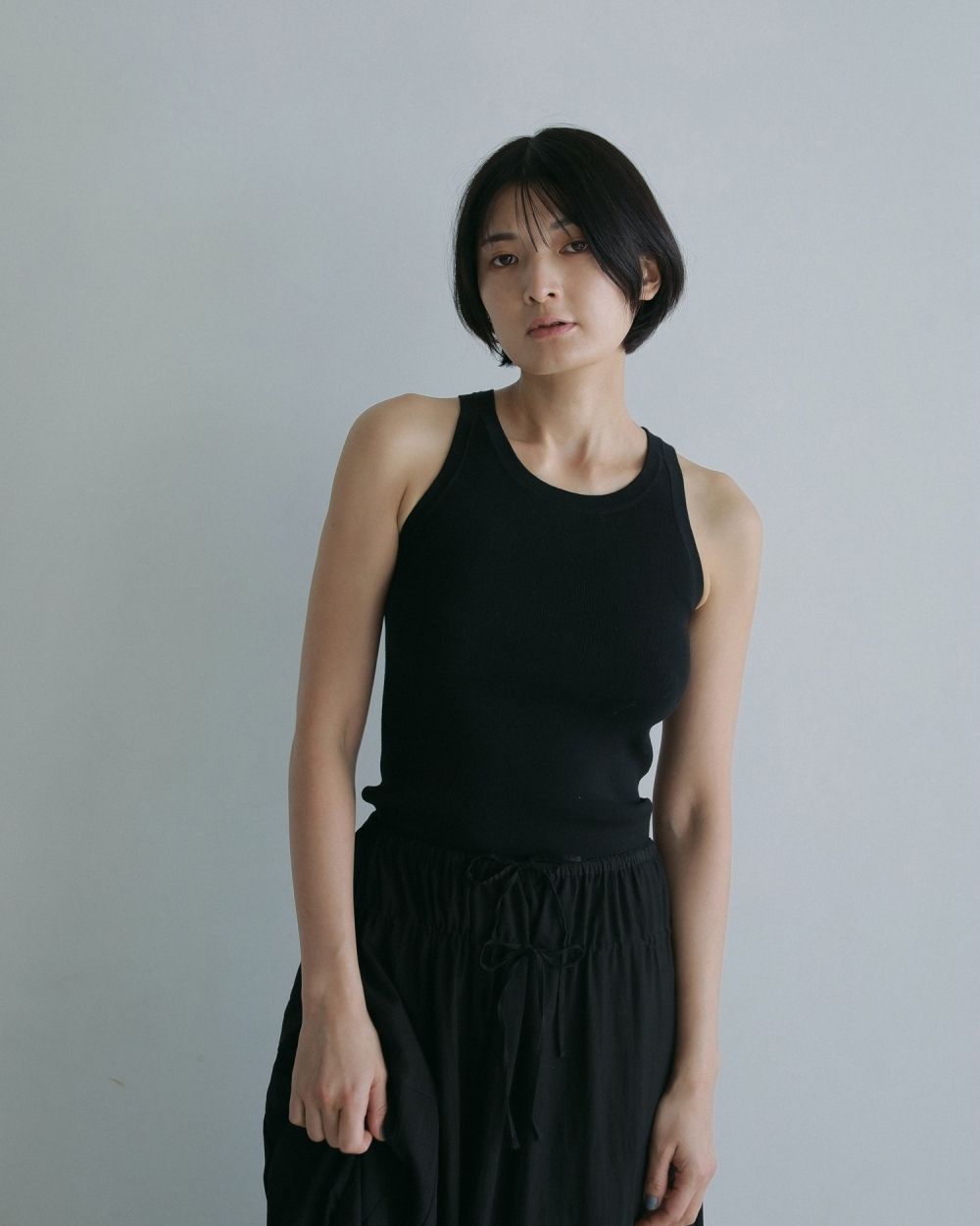 Highgauge Knit Tanktop Highgauge Knit Tanktop,ハイゲージニットタンクトップ,62510502,タンクトップ,タンク,ニットタンク,トップス,ànuke,トアンヌーク,lifes,ライフズ,25ss