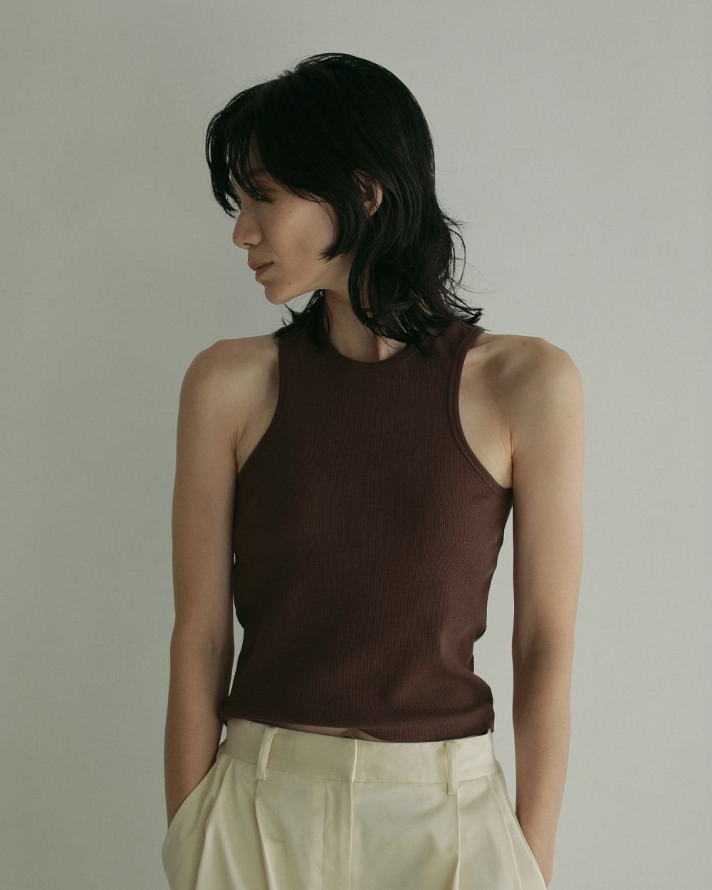 Padin Americansleeve Tanktop Padin Americansleeve Tanktop,パディンアメリカンスリーブタンクトップ,62510606,トップス,タンクトップ,ノースリ,ノースリーブ,パッド入り,ànuke,アンヌーク,lifes,ライフズ,25ss