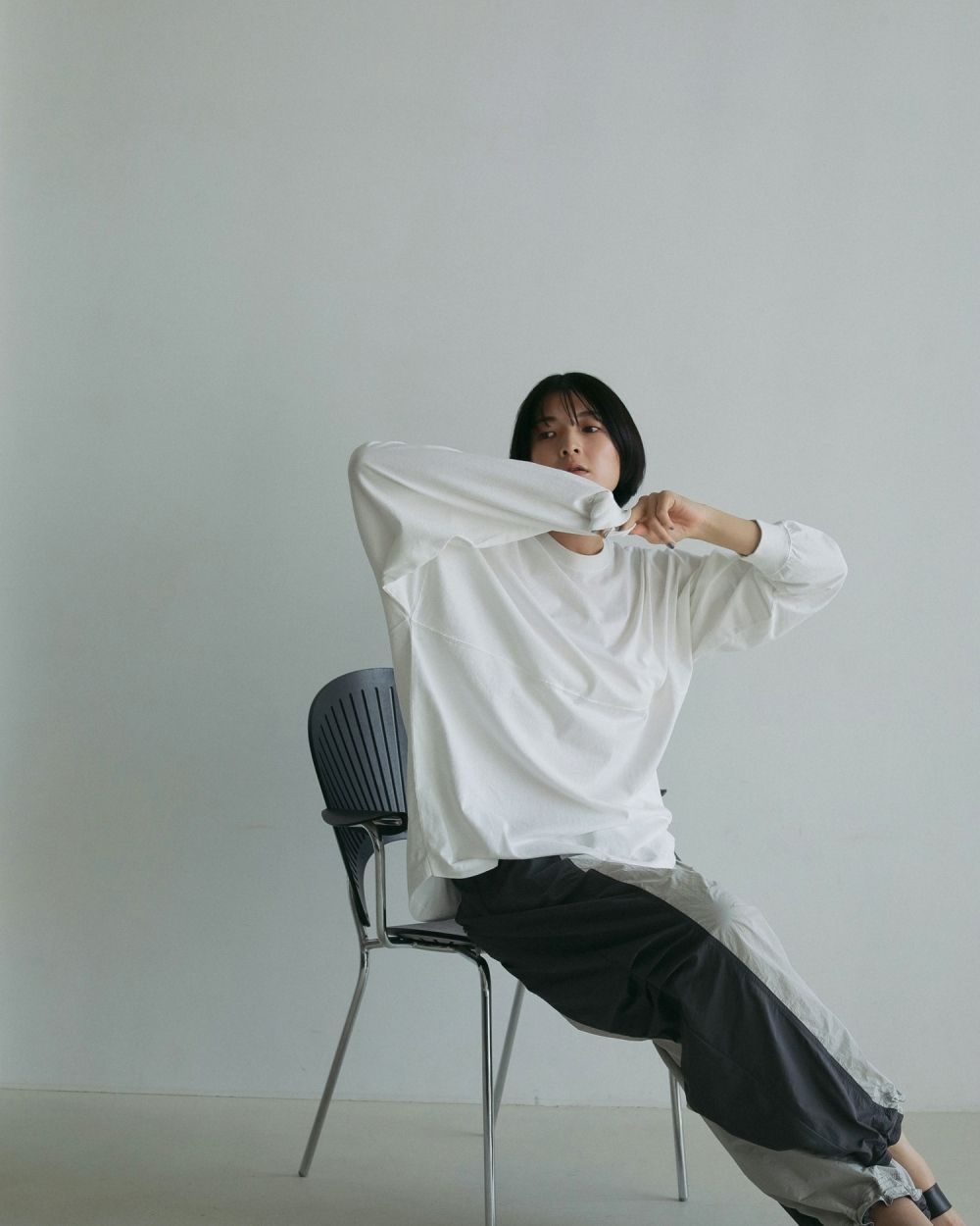 Pattern Big Long T-shirts Pattern Big Long T-shirts,パターンロングティシャツ,62510608,トップス,カットソー,ロンT,カジュアル,オーバーシルエット,ànuke,トアンヌーク,lifes,ライフズ,25ss