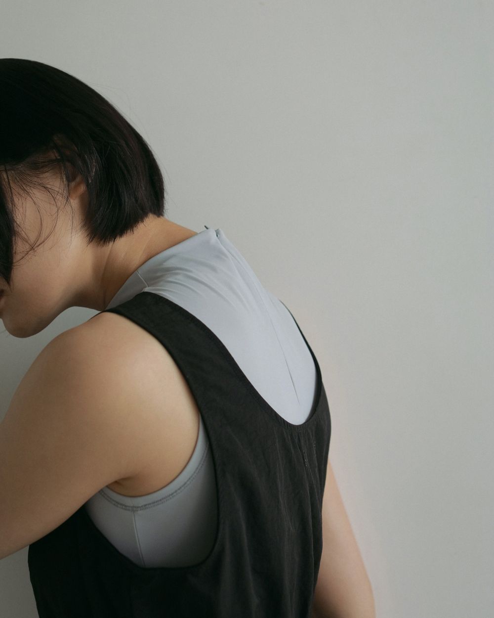Sleeveless Smooth Bodysuit Sleeveless Smooth Bodysuit,スリーブレススムースボディスーツ,62510612,ノースリーブボディスーツ,ハイネック,ànuke,アンヌーク,lifes,ライフズ,25ss