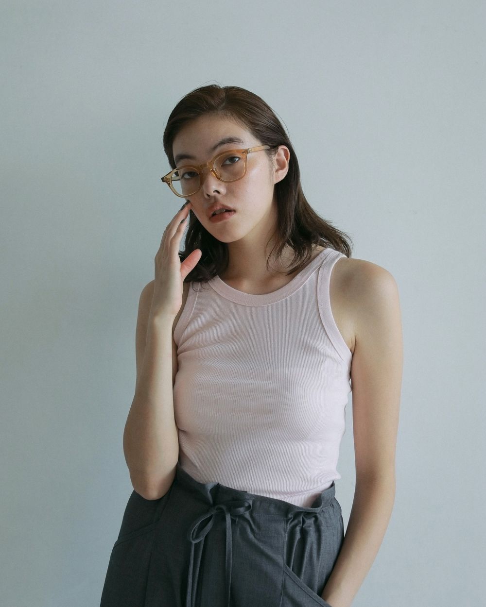 Basic Rib Tanktop Basic Rib Tanktop,ベーシックリブタンクトップ,62510614,タンクトップ,タンク,カットソータンクトップ,ànuke,アンヌーク,lifes,ライフズ,25ss