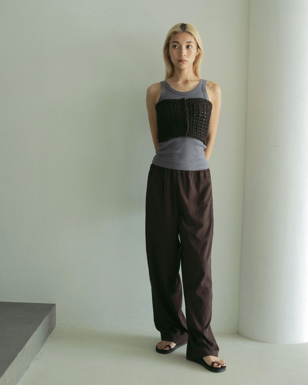 Basic Rib Tanktop Basic Rib Tanktop,ベーシックリブタンクトップ,62510614,タンクトップ,タンク,カットソータンクトップ,ànuke,アンヌーク,lifes,ライフズ,25ss