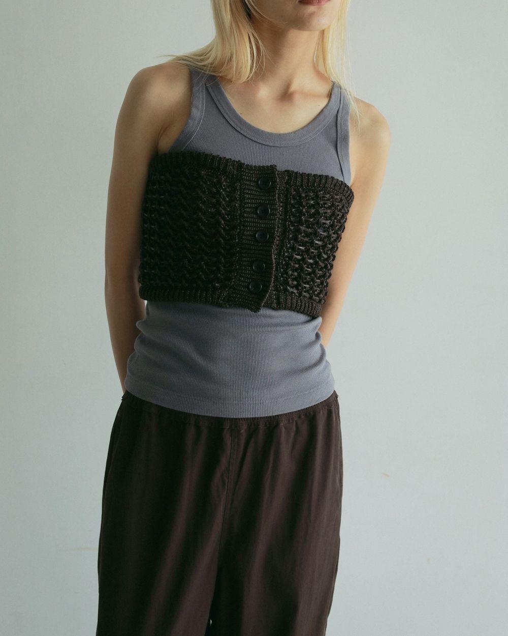 Basic Rib Tanktop Basic Rib Tanktop,ベーシックリブタンクトップ,62510614,タンクトップ,タンク,カットソータンクトップ,ànuke,アンヌーク,lifes,ライフズ,25ss