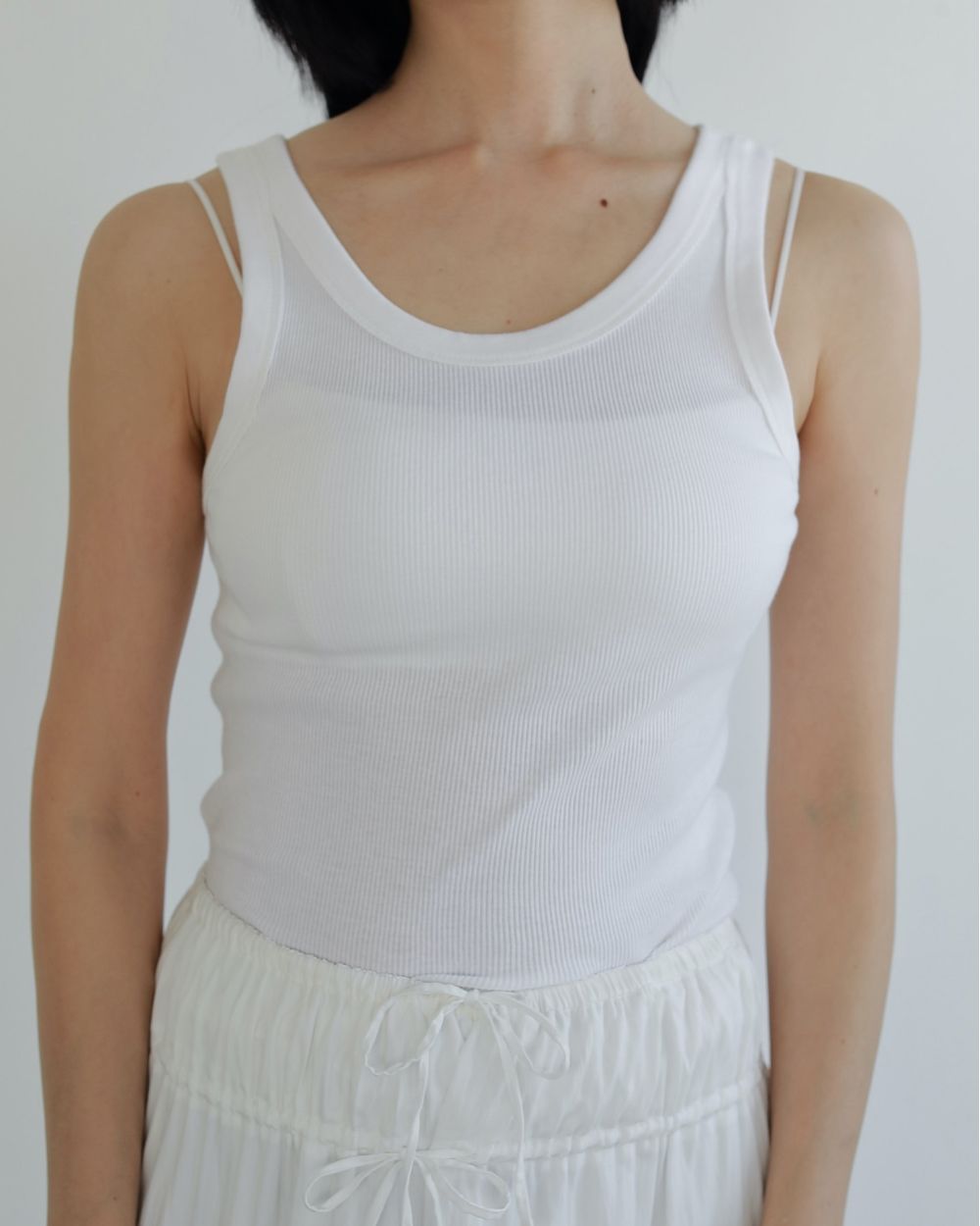Basic Rib Tanktop Basic Rib Tanktop,ベーシックリブタンクトップ,62510614,タンクトップ,タンク,カットソータンクトップ,ànuke,アンヌーク,lifes,ライフズ,25ss