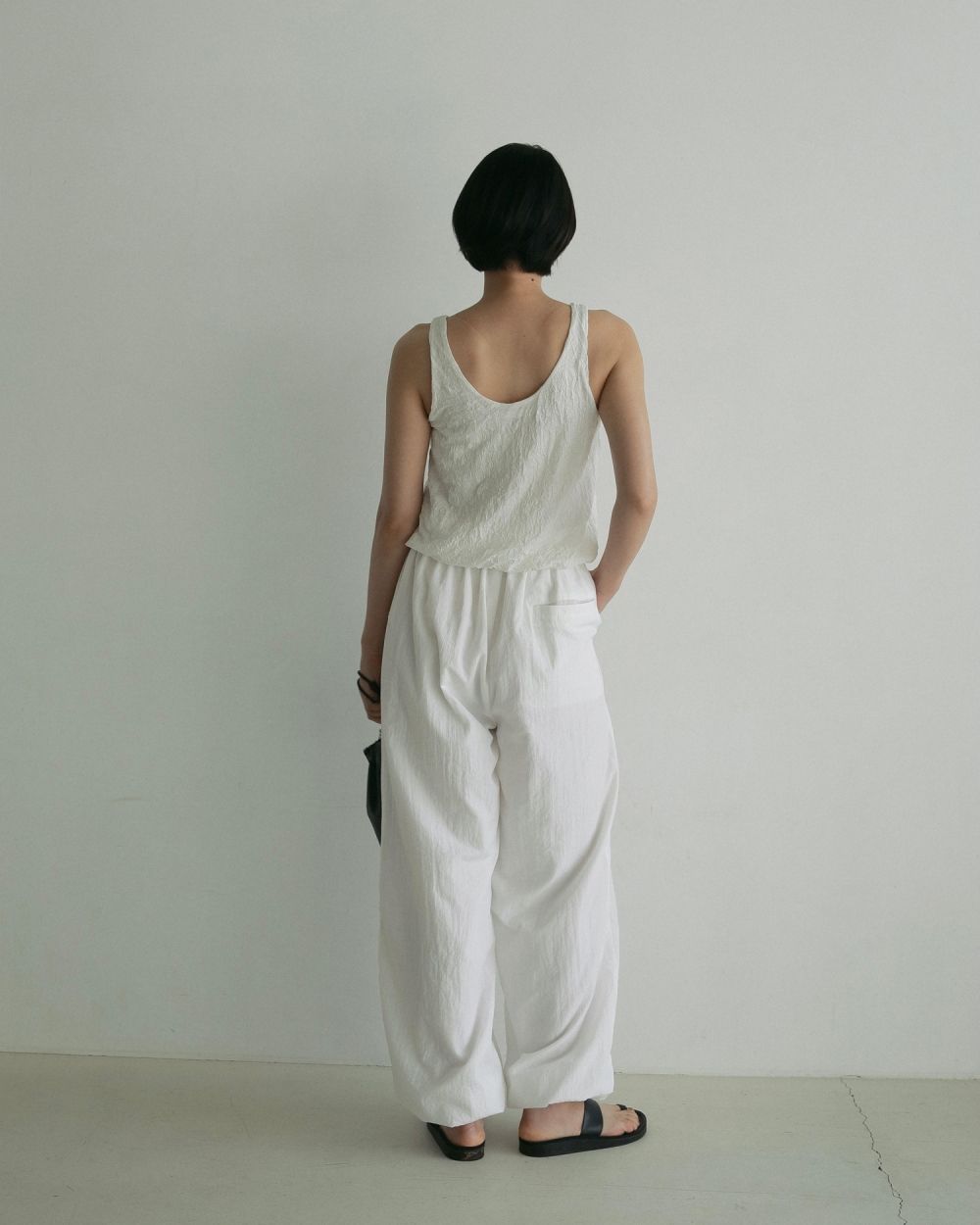 Washer Tanktop Washer Tanktop,ワッシャー タンクトップ,62510615,トップス,タンク,タンクトップ,シワ加工,カットソー素材,ànuke,アンヌーク,lifes,ライフズ,25ss