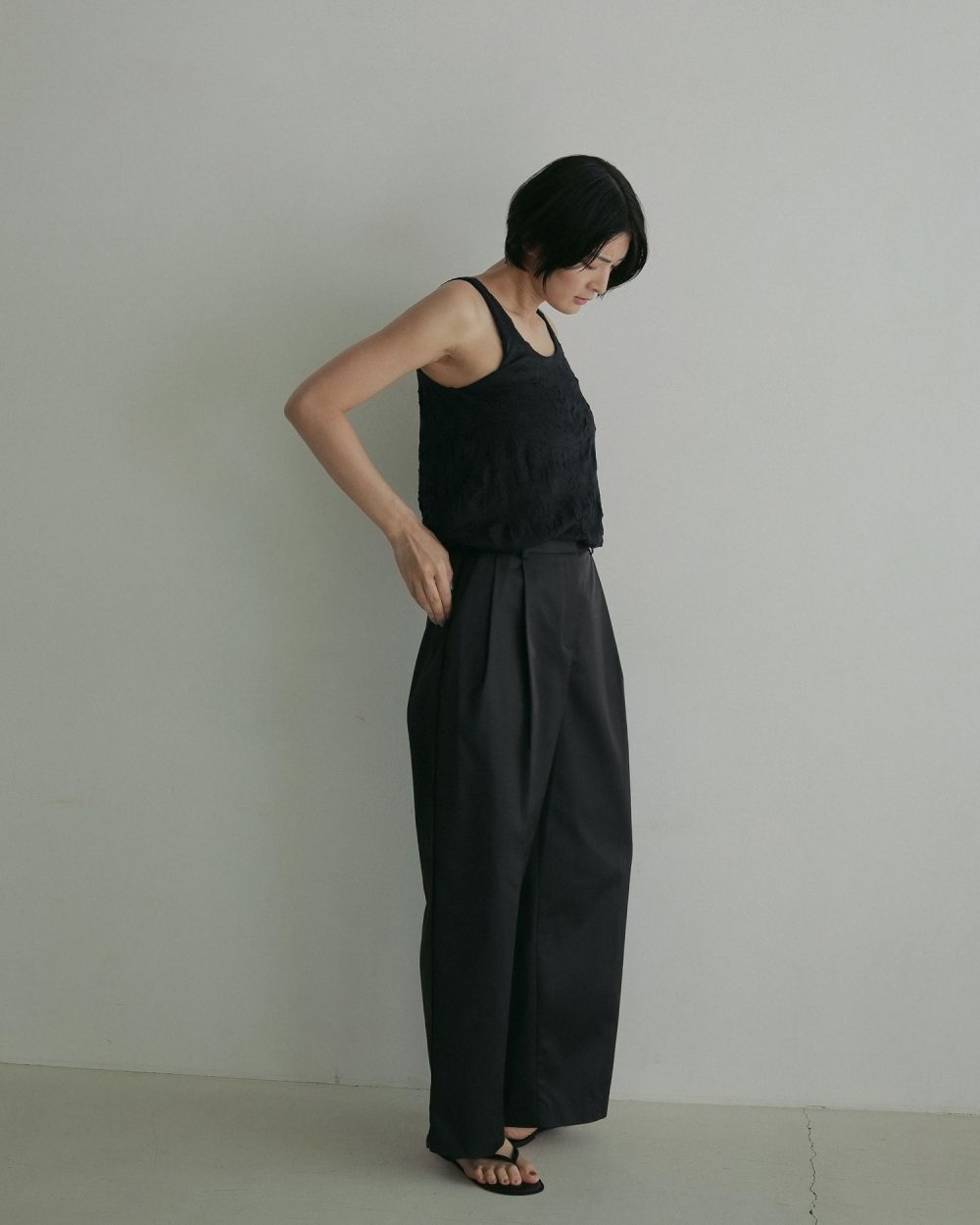 Washer Tanktop Washer Tanktop,ワッシャー タンクトップ,62510615,トップス,タンク,タンクトップ,シワ加工,カットソー素材,ànuke,アンヌーク,lifes,ライフズ,25ss