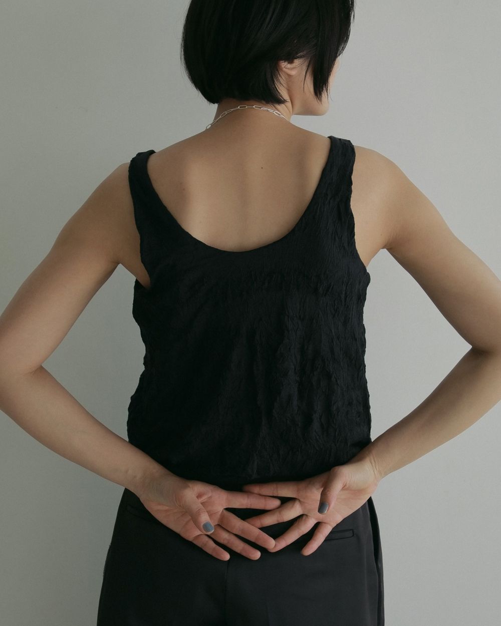 Washer Tanktop Washer Tanktop,ワッシャー タンクトップ,62510615,トップス,タンク,タンクトップ,シワ加工,カットソー素材,ànuke,アンヌーク,lifes,ライフズ,25ss