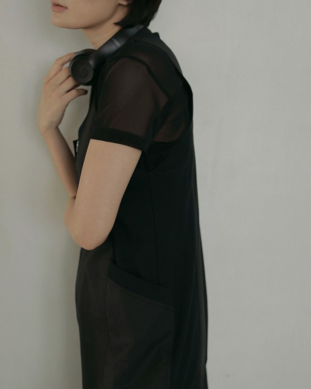 Sheer Tulle T-shirts Sheer Tulle T-shirts,シアーチュールTシャツ,62510624,トップス,Tシャツ,透け感,ノースリーブ,ànuke,アンヌーク,lifes,ライフズ,25ss