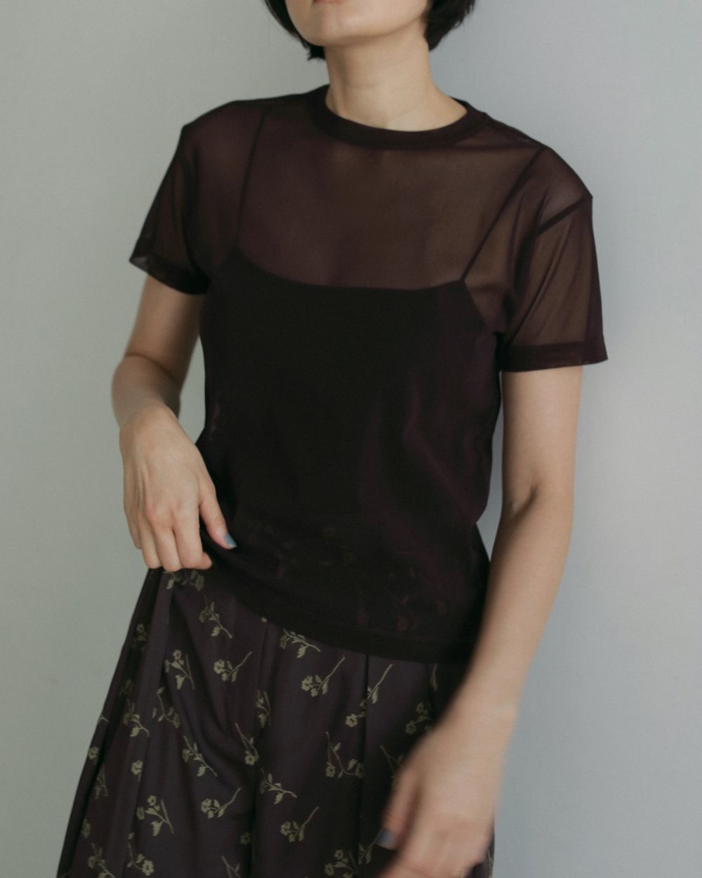 Cupin Camisole Cupin Camisole,カップインキャミソール,62510627,カットソーキャミソール,キャミ,インナー,カップ付き,ànuke,トアンヌーク,lifes,ライフズ,25ss