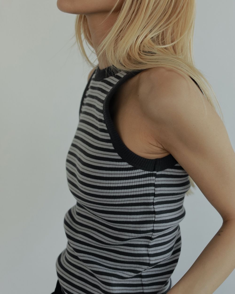 ànuke online store（アンヌーク） / Border Rib TankBorder Rib Tank