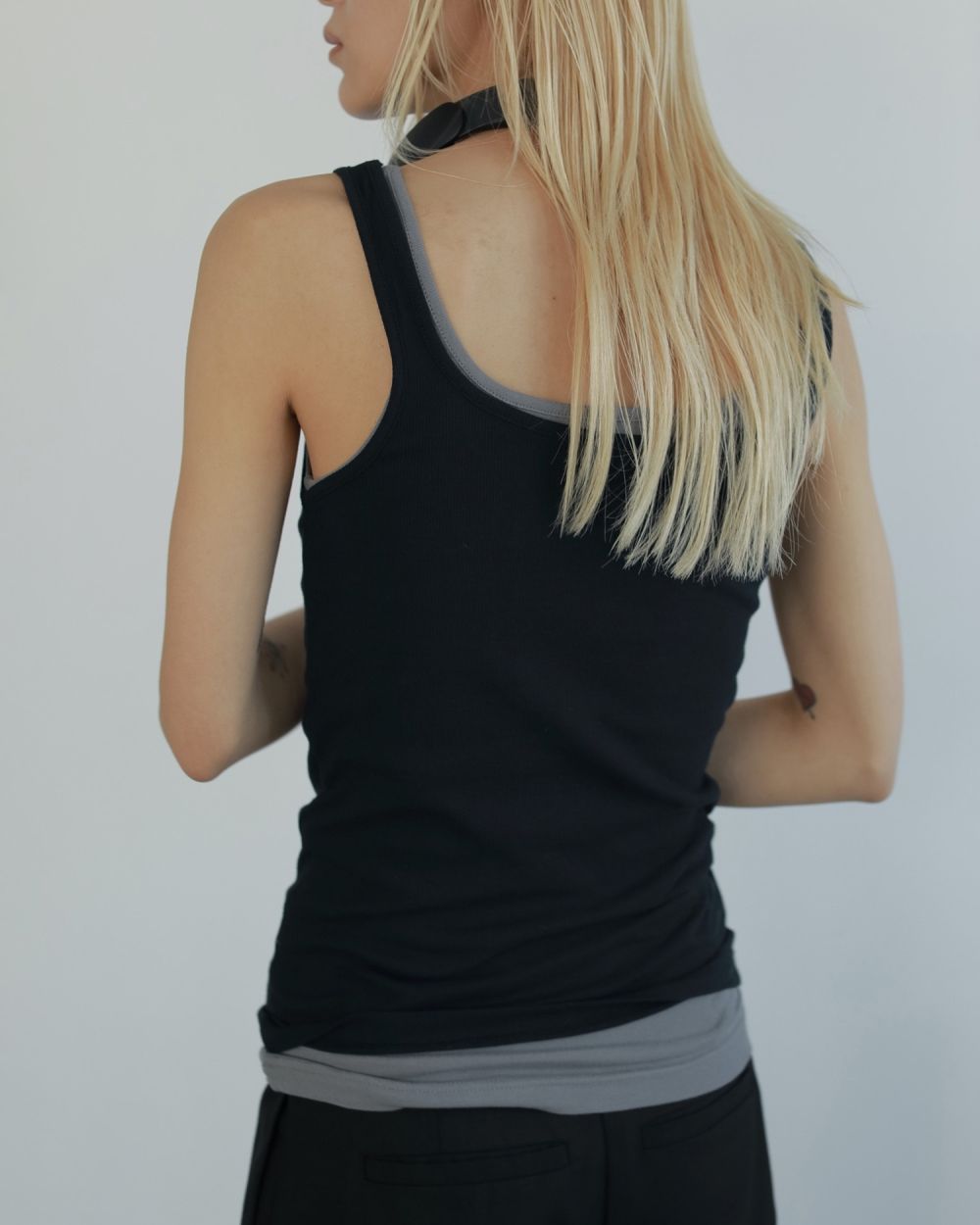 Sheer Layered Tanktop Sheer Layered Tanktop,シアーレイヤードタンクトップ,62510637,タンク,タンクトップ,トップス,レイヤードトップス,透け感,ànuke,アンヌーク,lifes,ライフズ,25ss